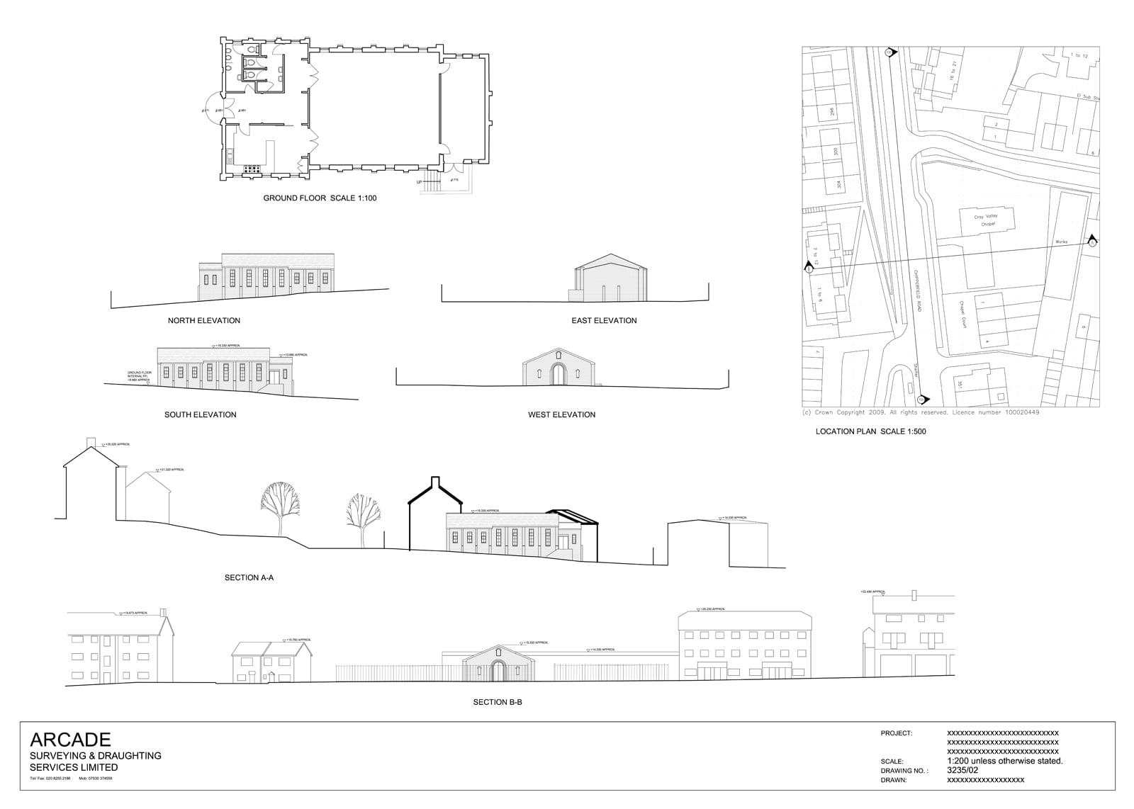 planning drawings for church development